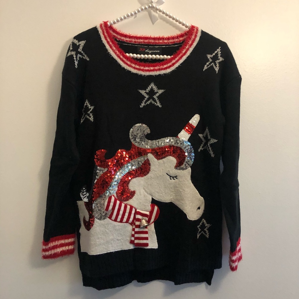 New Ugly sweater unicorn